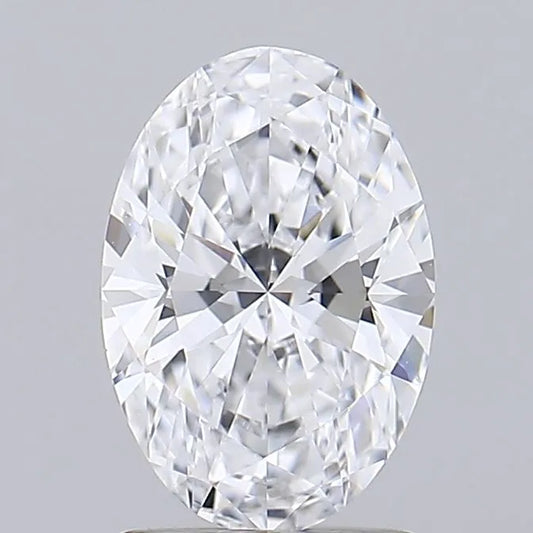 1.43ct Oval Lab Grown Diamond (Colour D, Clarity IF, IGI Certified)