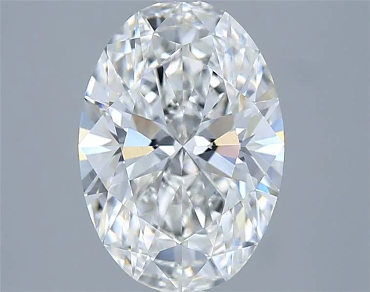 2.54ct Oval Lab Grown Diamond (Colour F, Clarity VVS2, IGI Certified)