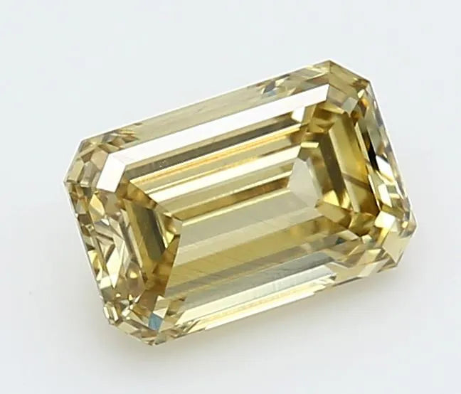 1.67ct Emerald Lab Grown Diamond (Colour Fancy Intense Yellow, Clarity VS2, IGI Certified)