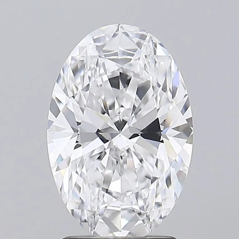 Diamant ovale de 2,30 ct (couleur D, pureté IF, certifié IGI)