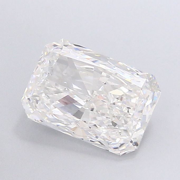Lab-Grown Radiant Diamond - 4.1 Carats, E Color, VS2 Clarity - Certified by IGI - Report Number: LG713534176