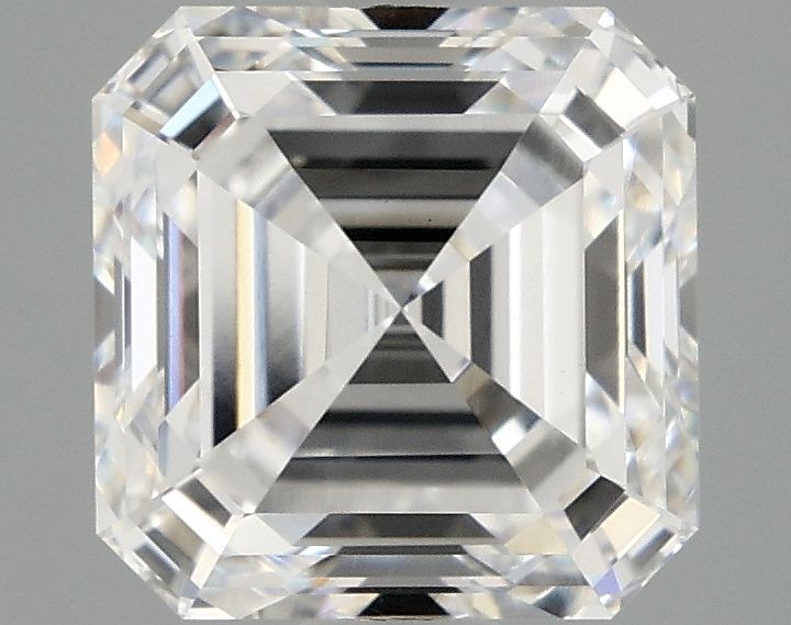 Lab-Grown Asscher Diamond - 2.06 Carats, D Color, VVS2 Clarity - Certified by IGI - Report Number: LG677544689
