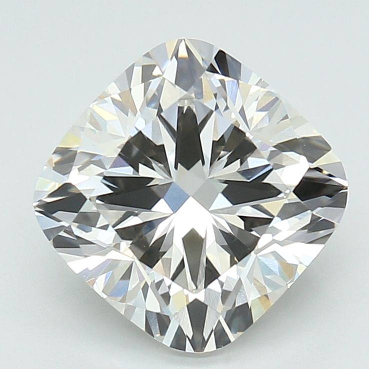 Lab-Grown Cushion Diamond - 3.01 Carats, F Color, VVS2 Clarity - Certified by IGI - Report Number: LG654486074