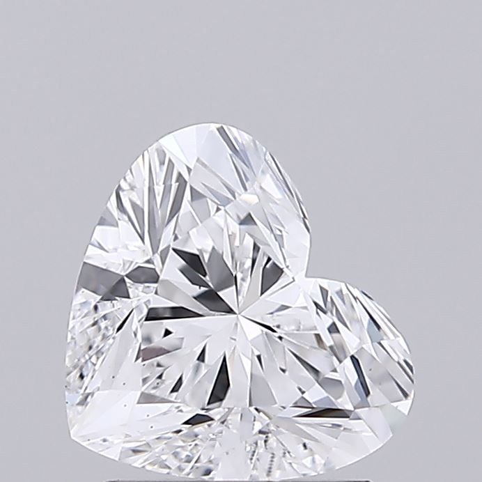 Lab-Grown Heart Diamond - 1.5 Carats, D Color, VS2 Clarity - Certified by IGI - Report Number: LG692599048