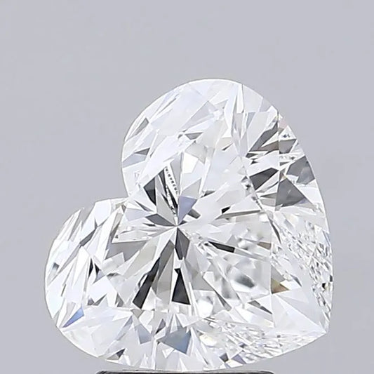 Diamant de laboratoire en forme de cœur de 3,01 ct (couleur D, pureté VVS1, certifié IGI)