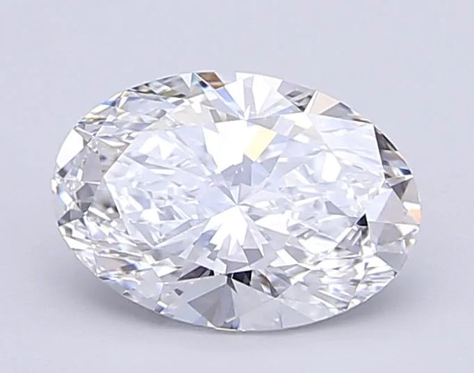 2.51ct Oval Lab Grown Diamond (Colour D, Clarity VS1, IGI Certified)
