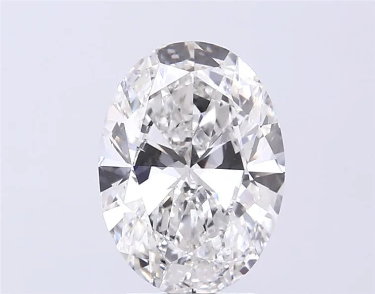3.00ct Oval Lab Grown Diamond (Colour F, Clarity VVS2, IGI Certified)
