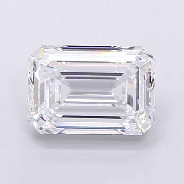 Lab-Grown Emerald Diamond - 3.54 Carats, D Color, VVS2 Clarity - Certified by IGI - Report Number: LG685509081
