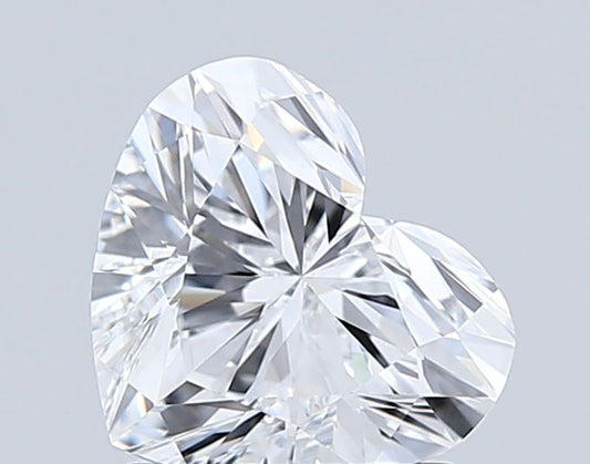 Lab-Grown Heart Diamond - 1.5 Carats, E Color, VS1 Clarity - Certified by IGI - Report Number: LG677564013