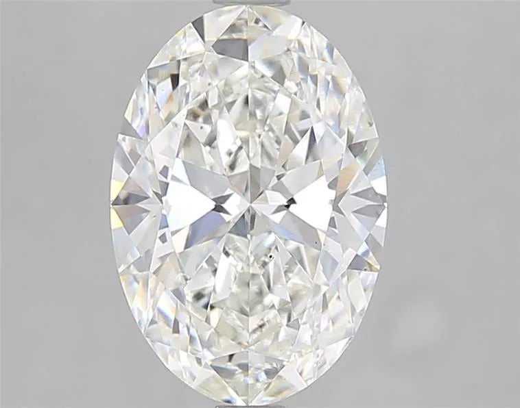 2.91ct Oval Lab Grown Diamond (Colour G, Clarity VS2, IGI Certified)