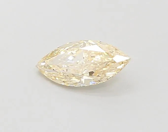 0.46ct Marquise Lab Grown Diamond (Colour Light Pinkish Orange, Clarity VS1, IGI Certified)