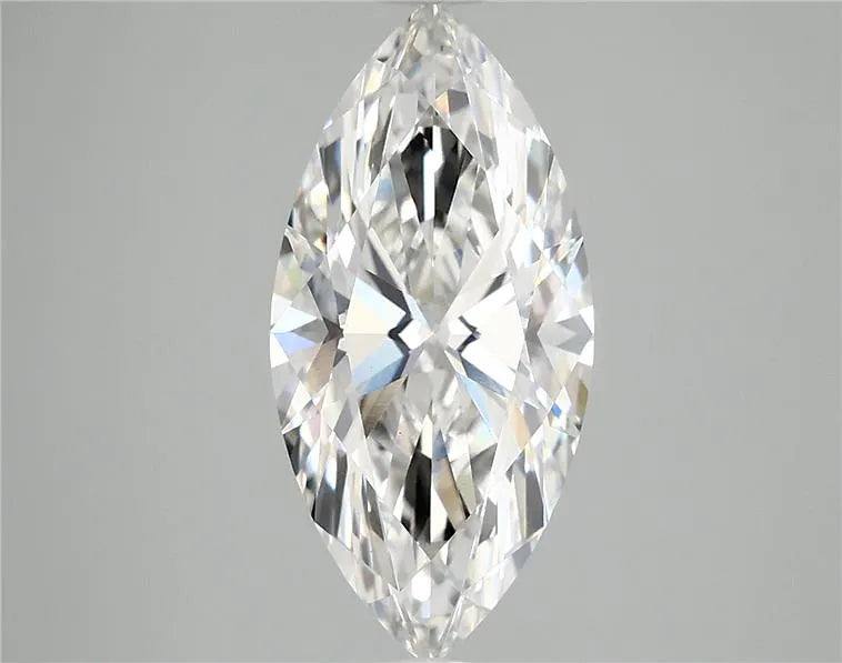 3.02ct Marquise Lab Grown Diamond (Colour F, Clarity VVS2, IGI Certified)