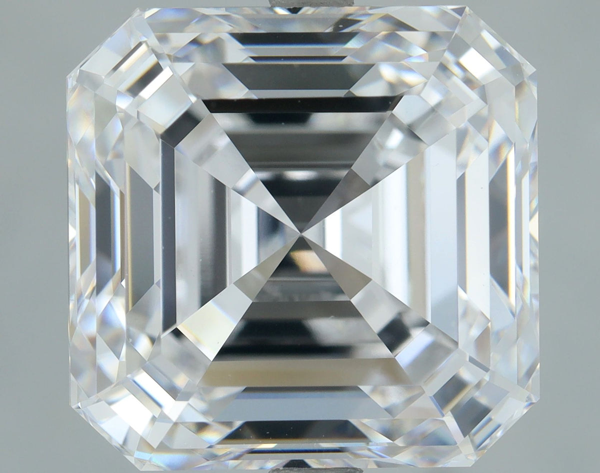 Lab-Grown Asscher Diamond - 8.19 Carats, E Color, VS1 Clarity - Certified by GIA - Report Number: 2231404088