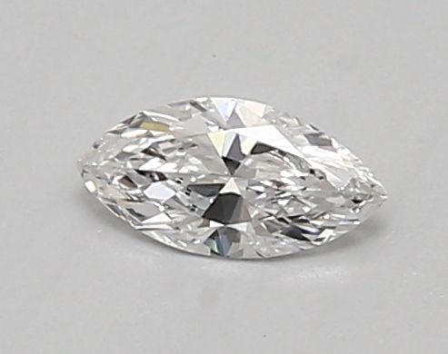 Lab-Grown Marquise Diamond - 0.3 Carats, D Color, VS1 Clarity - Certified by IGI - Report Number: LG689584996