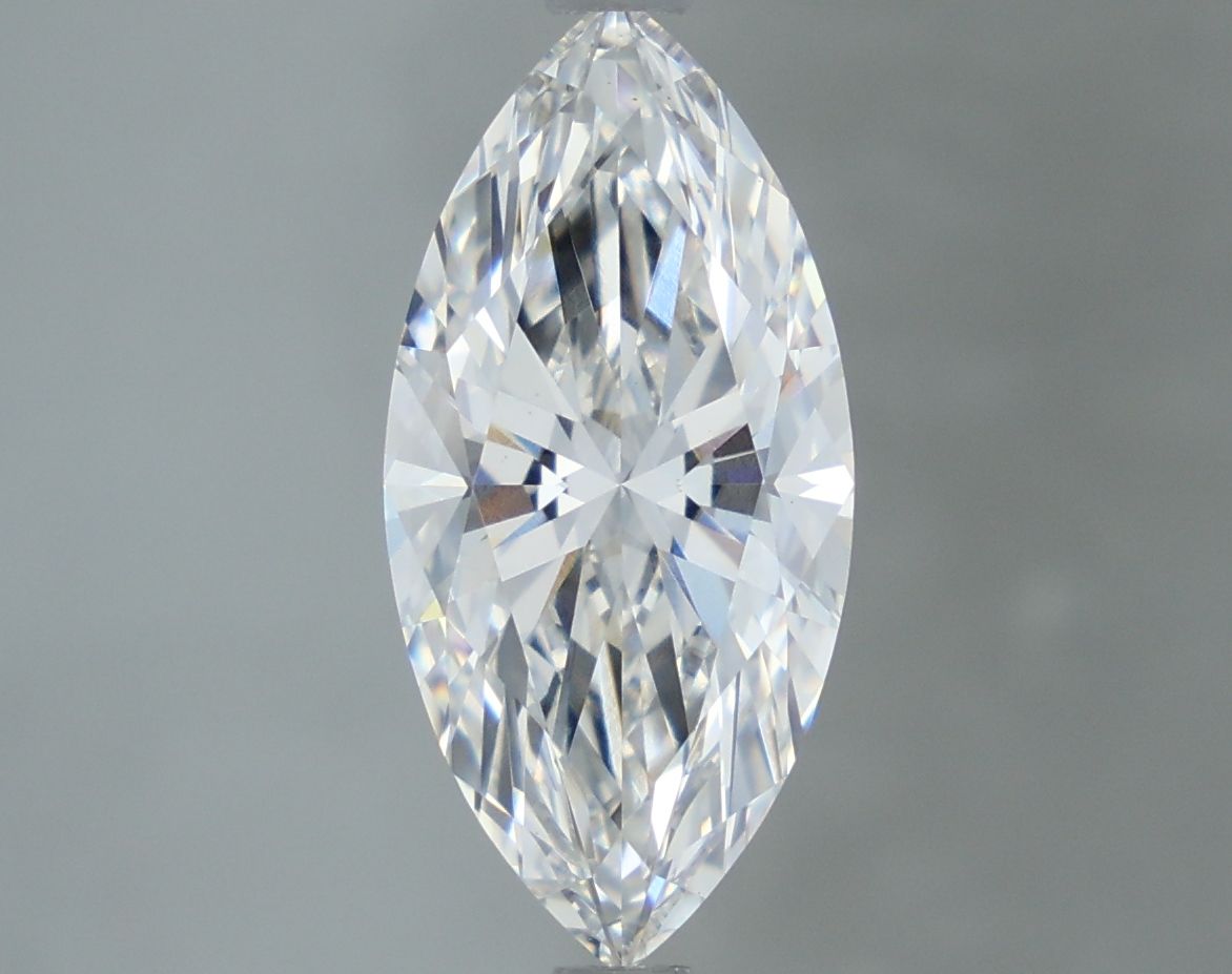 Lab-Grown Marquise Diamond - 2.56 Carats, F Color, VVS2 Clarity - Certified by IGI - Report Number: LG715552824
