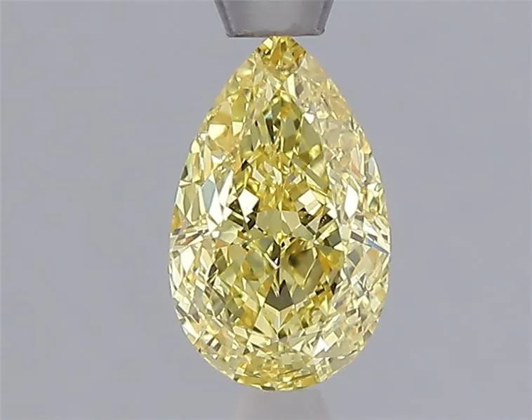 1.05ct Pear Lab Grown Diamond (Colour Fancy Yellow, Clarity VS2, IGI Certified)