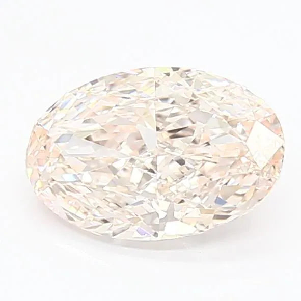 1.39ct Oval Lab Grown Diamond (Colour Fancy Pink, Clarity VVS2, IGI Certified)