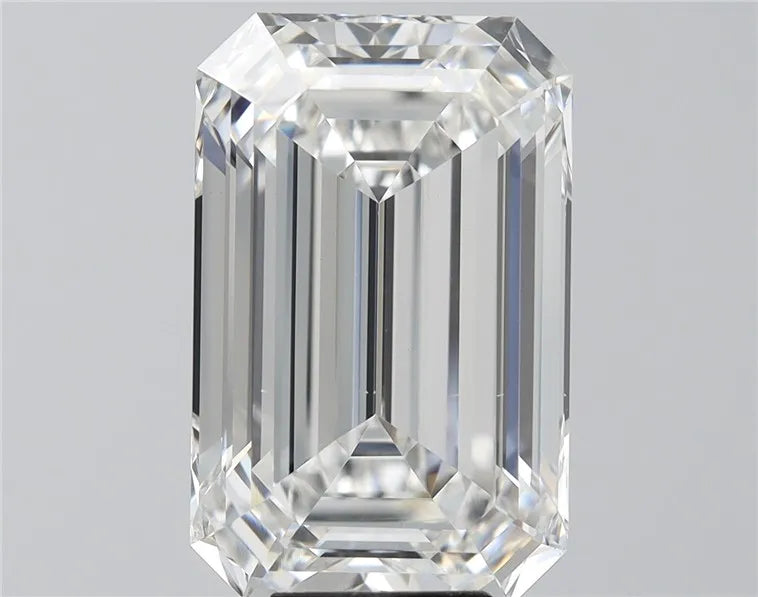 10.06ct Emerald Lab Grown Diamond (Colour F, Clarity VS1, IGI Certified)