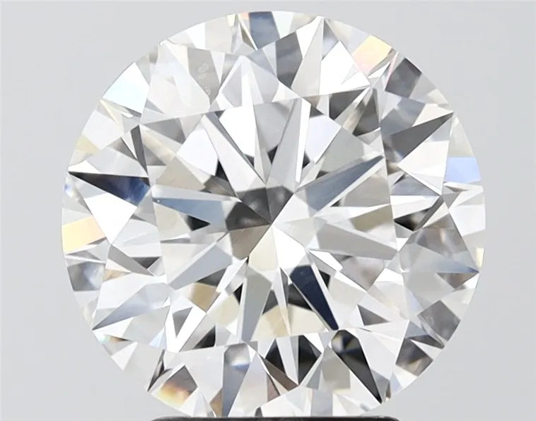 3.64ct Round Lab Grown Diamond (Colour E, Clarity VVS2, Cut ID, IGI Certified)