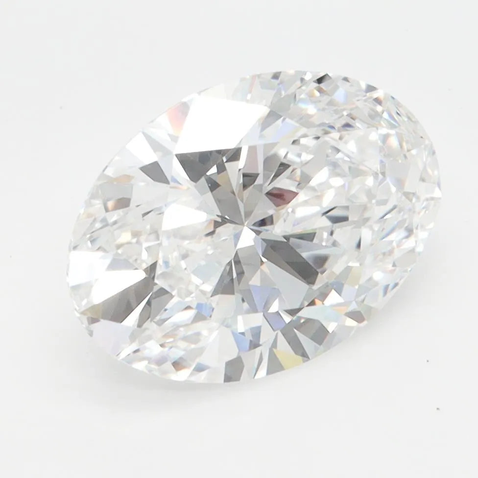 3.01ct Oval Lab Grown Diamond (Colour D, Clarity VVS1, GIA Certified)