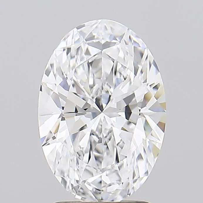 2.34ct Oval Lab Grown Diamond (Colour D, Clarity IF, IGI Certified)