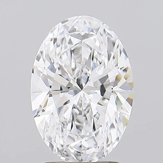 Diamant ovale de 2,34 ct (couleur D, pureté IF, certifié IGI)