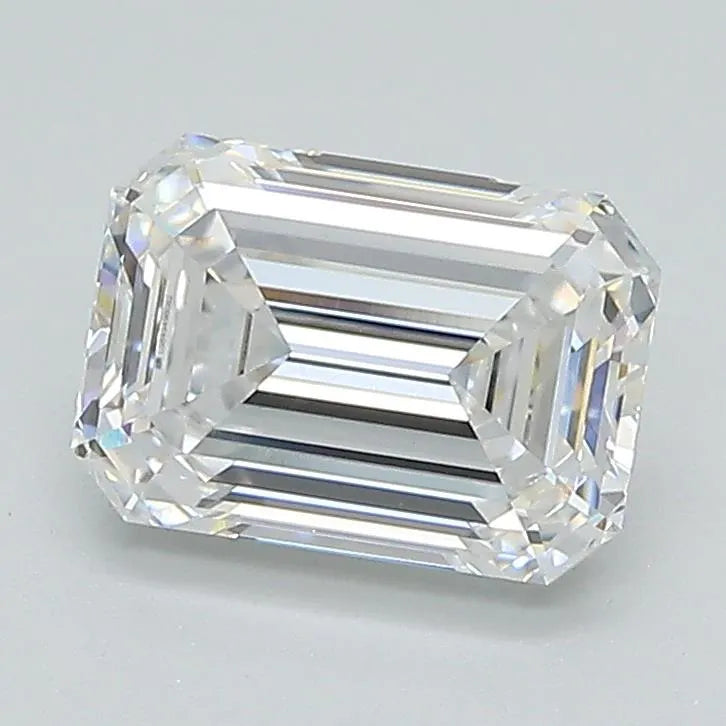 1.56ct Emerald Lab Grown Diamond (Colour E, Clarity VVS1, IGI Certified)