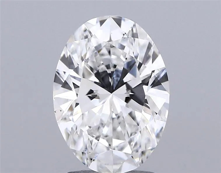 2.00ct Oval Lab Grown Diamond (Colour E, Clarity VS2, IGI Certified)