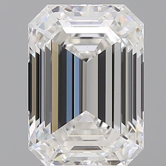 Lab-Grown Emerald Diamond - 2.58 Carats, E Color, VVS2 Clarity - Certified by IGI - Report Number: LG702502372