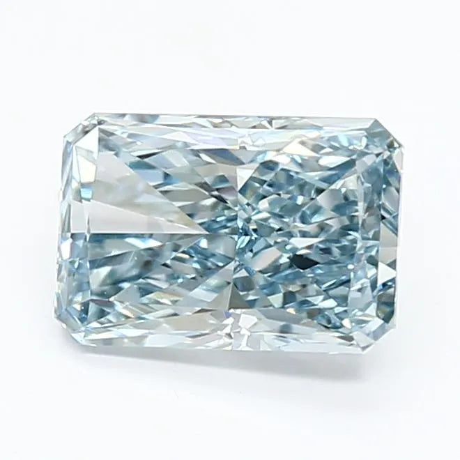 1.73ct Radiant Lab Grown Diamond (Colour Fancy Intense Blue, Clarity VS1, IGI Certified)