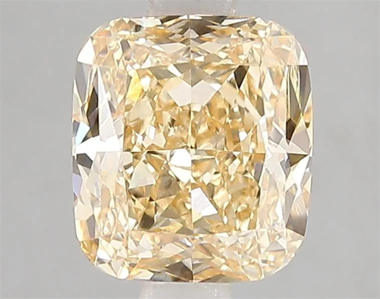 2.09ct Cushion modified Lab Grown Diamond (Colour Fancy Yellow, Clarity VVS2, IGI Certified)