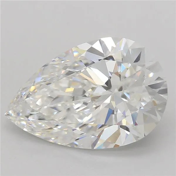 2.54ct Pear Lab Grown Diamond (Colour E, Clarity VVS2, Cut EX, IGI Certified)