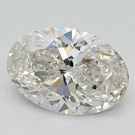 2.10ct Oval Lab Grown Diamond (Colour G, Clarity VS2, IGI Certified)