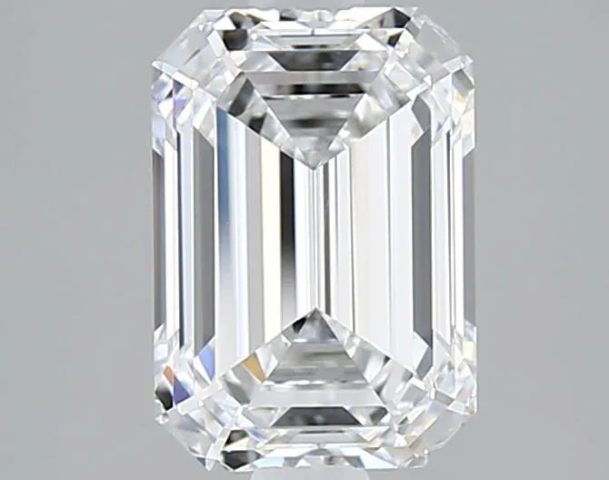2.02ct Emerald Lab Grown Diamond (Colour D, Clarity VVS1, Cut EX, GIA Certified)