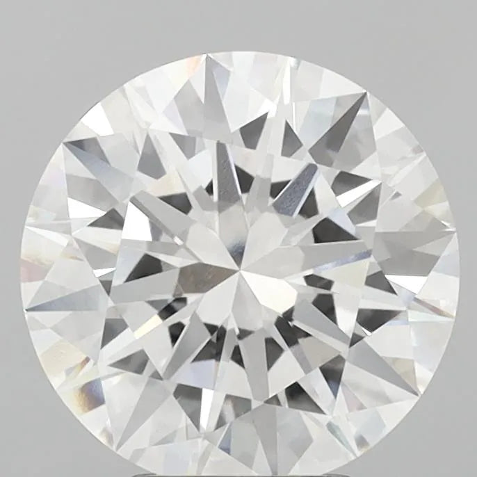 4.02ct Round Lab Grown Diamond (Colour E, Clarity VVS2, Cut EX, IGI Certified)