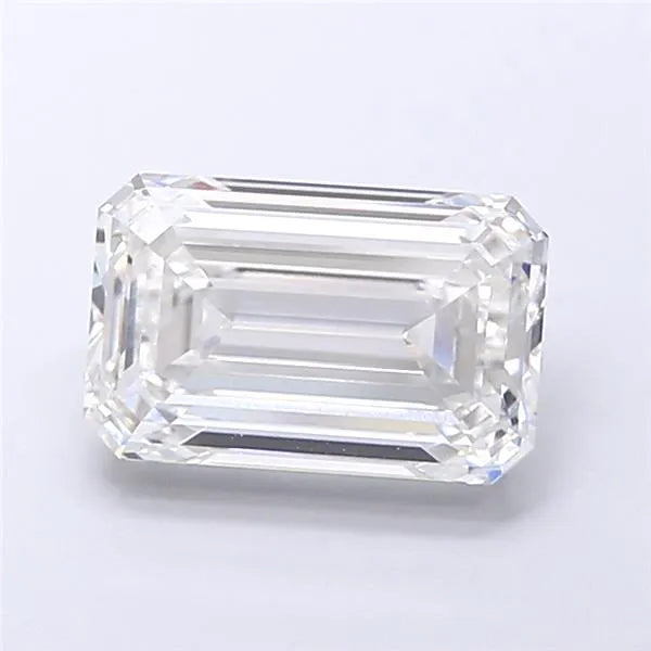 4.06ct Emerald Lab Grown Diamond (Colour F, Clarity VVS2, IGI Certified)