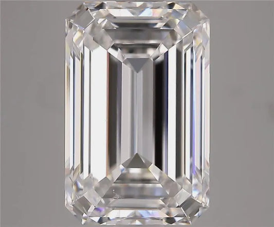 6.08ct Emerald Lab Grown Diamond (Colour D, Clarity VVS2, IGI Certified)