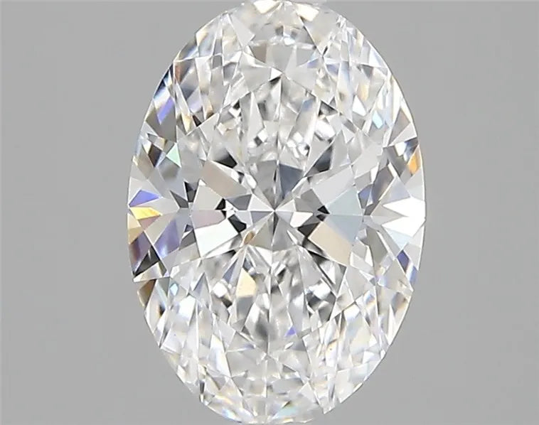 2.00ct Oval Lab Grown Diamond (Colour D, Clarity VVS2, IGI Certified)