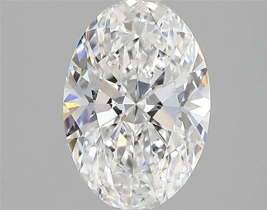 Diamant ovale de 2,00 ct (couleur D, pureté VVS2, certifié IGI)