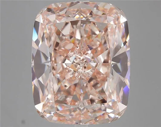 15,05 ct Kissenmodifizierter, im Labor gezüchteter Diamant (Farbe: Fancy Intense Pink, Reinheit: VS1, IGI-zertifiziert)