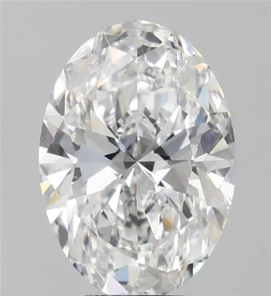 5,00 ct ovaler, im Labor gezüchteter Diamant (Farbe E, Reinheit VVS2, IGI-zertifiziert)
