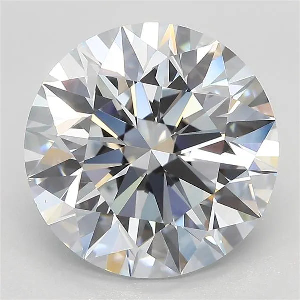 4.20ct Round Lab Grown Diamond (Colour G, Clarity VS2, Cut ID, IGI Certified)