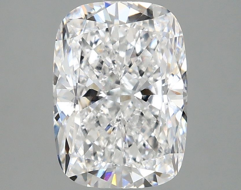 Lab-Grown Cushion Diamond - 2.5 Carats, D Color, VVS2 Clarity - Certified by IGI - Report Number: LG678570081