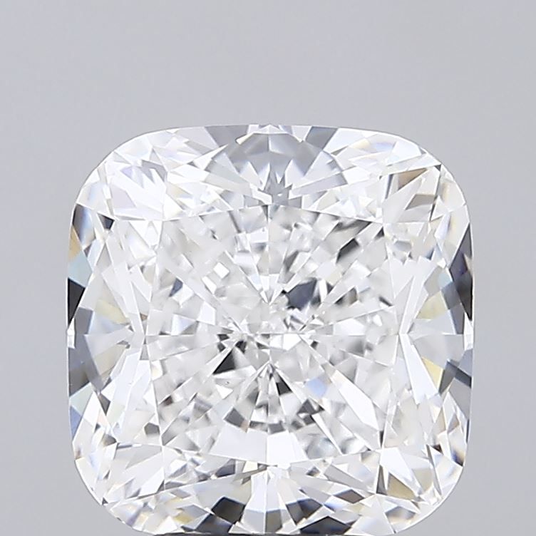 Lab-Grown Cushion Diamond - 4.01 Carats, D Color, VVS2 Clarity - Certified by IGI - Report Number: LG710512744