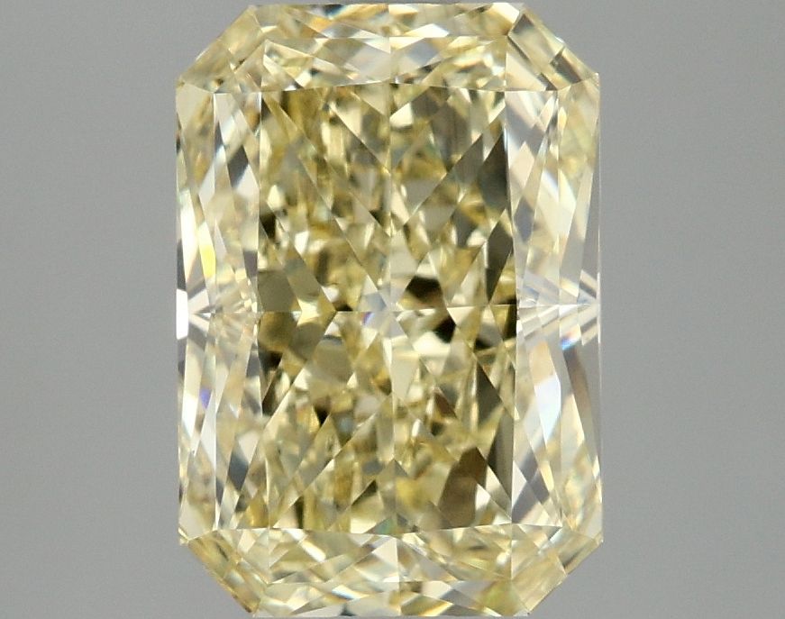 Lab-Grown Radiant Diamond - 3.06 Carats, Fancy Intense Yellow Color, VVS2 Clarity - Certified by IGI - Report Number: LG681518460