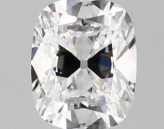 Diamant de laboratoire modifié coussin de 1,25 ct (couleur D, pureté VVS2, certifié IGI)