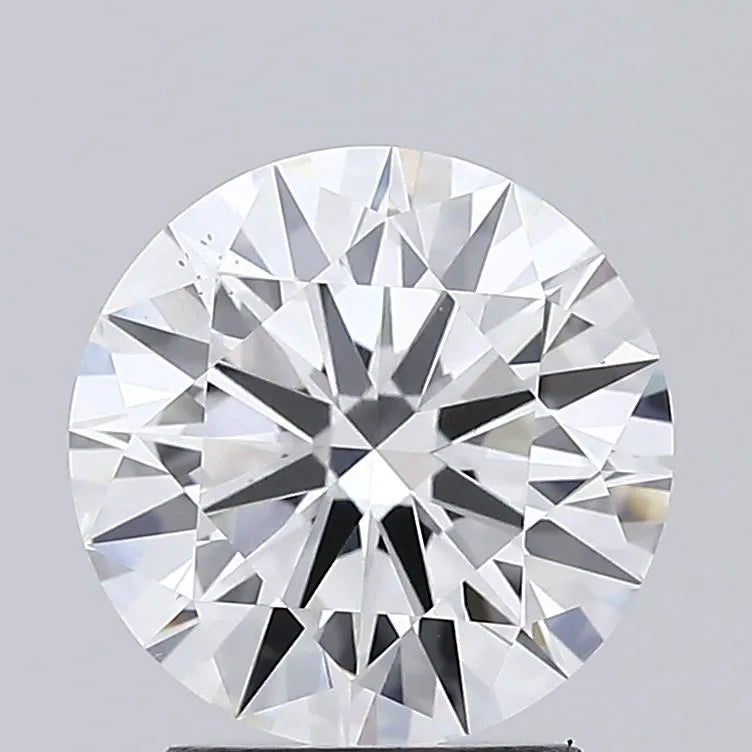 2.22ct Round Lab Grown Diamond (Colour F, Clarity VS2, Cut ID, IGI Certified)
