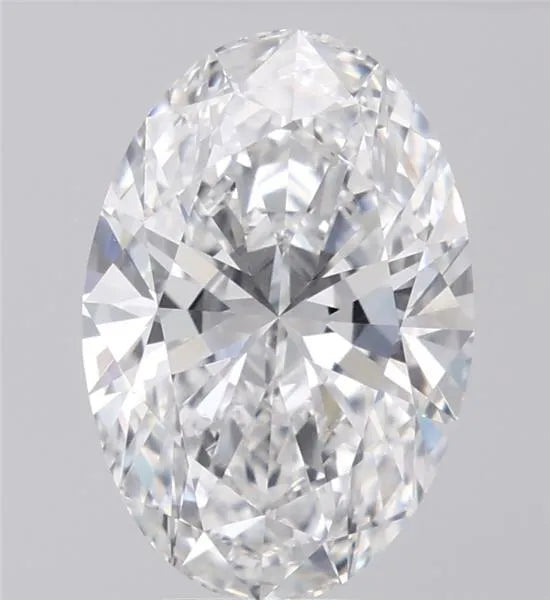 5.07ct Oval Lab Grown Diamond (Colour D, Clarity VVS2, IGI Certified)