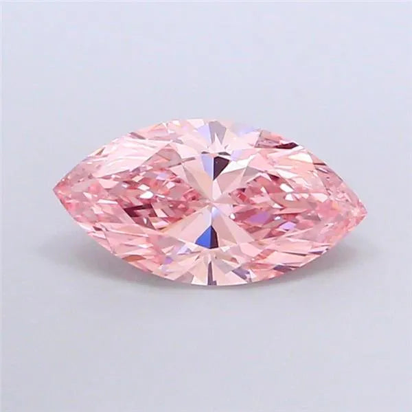 2.03ct Marquise Lab Grown Diamond (Colour Fancy Vivid Pink, Clarity VVS2, IGI Certified)