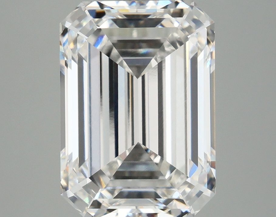 Lab-Grown Emerald Diamond - 4.04 Carats, F Color, VVS2 Clarity - Certified by IGI - Report Number: LG677554173